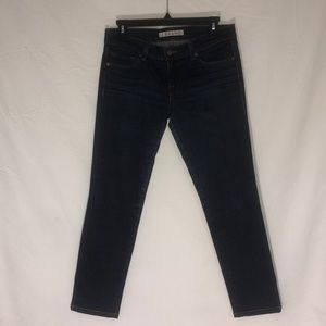 J brand dark blue jeans